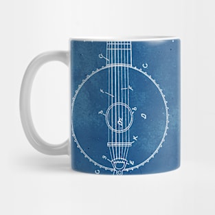 Blueprint Banjo Patent Mug